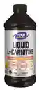 Liquid L-carnitina 473ml - Now Foods