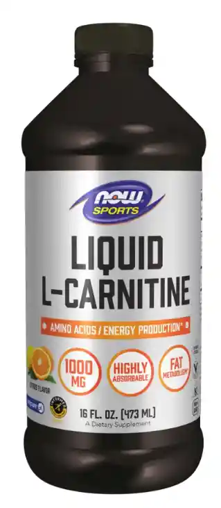 Liquid L-carnitina 473ml - Now Foods