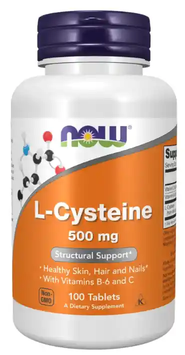 L-cisteina 500 Mg 100 Tabs - Now Foods