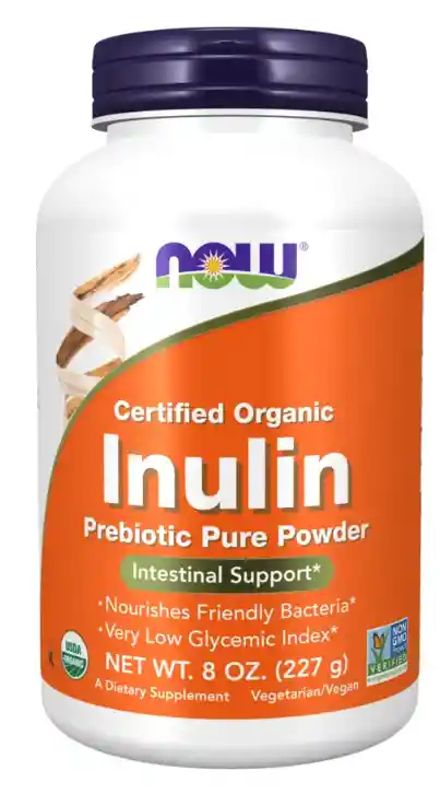 Prebiótico Inulin Powder 227g - Now Foods
