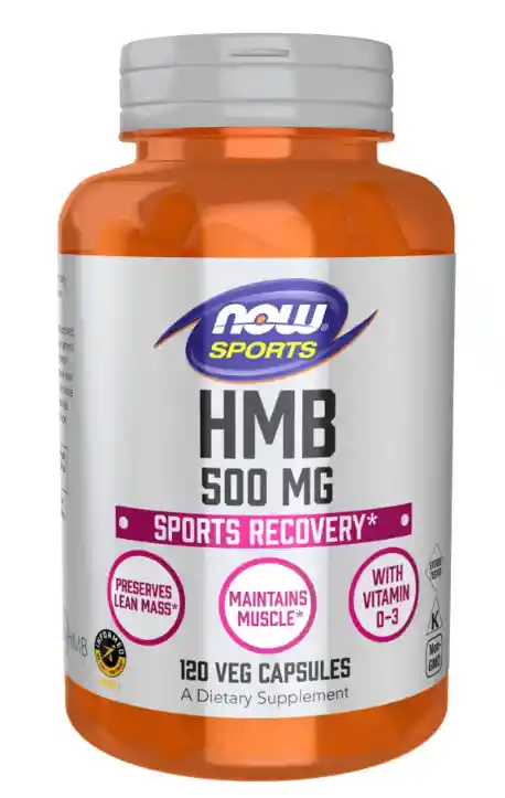 Aminoácido Hmb 500 Mg 120 Caps - Now Foods