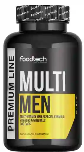 Multivitamínico Multi Men Multivitamínico 180 Caps - Foodtech