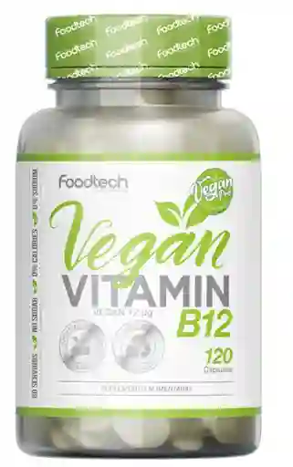 Vegana Vitamina B12 120 Caps - Foodtech