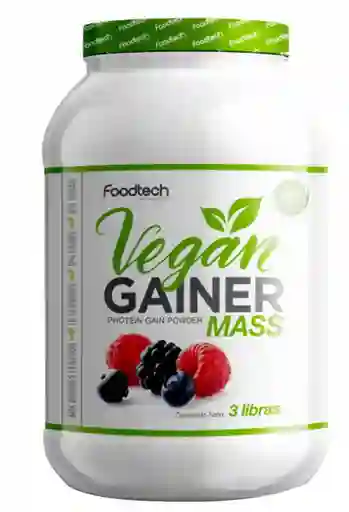 Vegan Gainer Mass 3 Lbs - Foodtech Berries