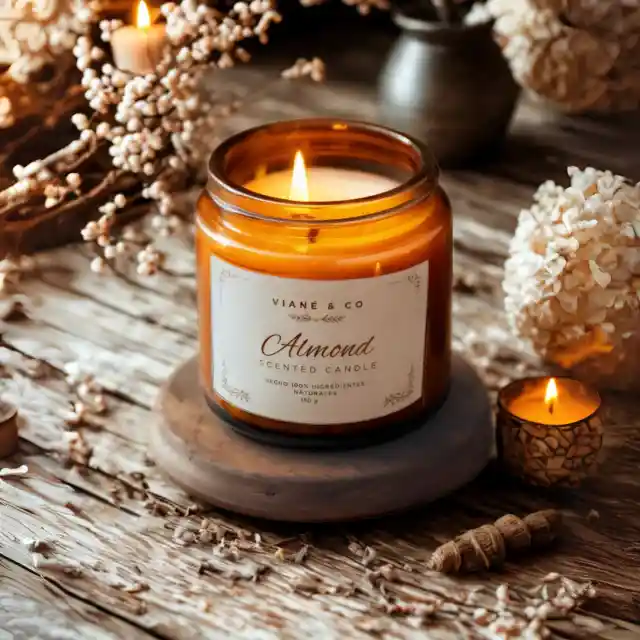 Vela Almendra 180 Gr.