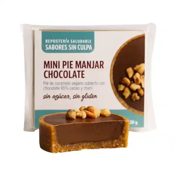 Pie Manjar Chocolate Vegano
