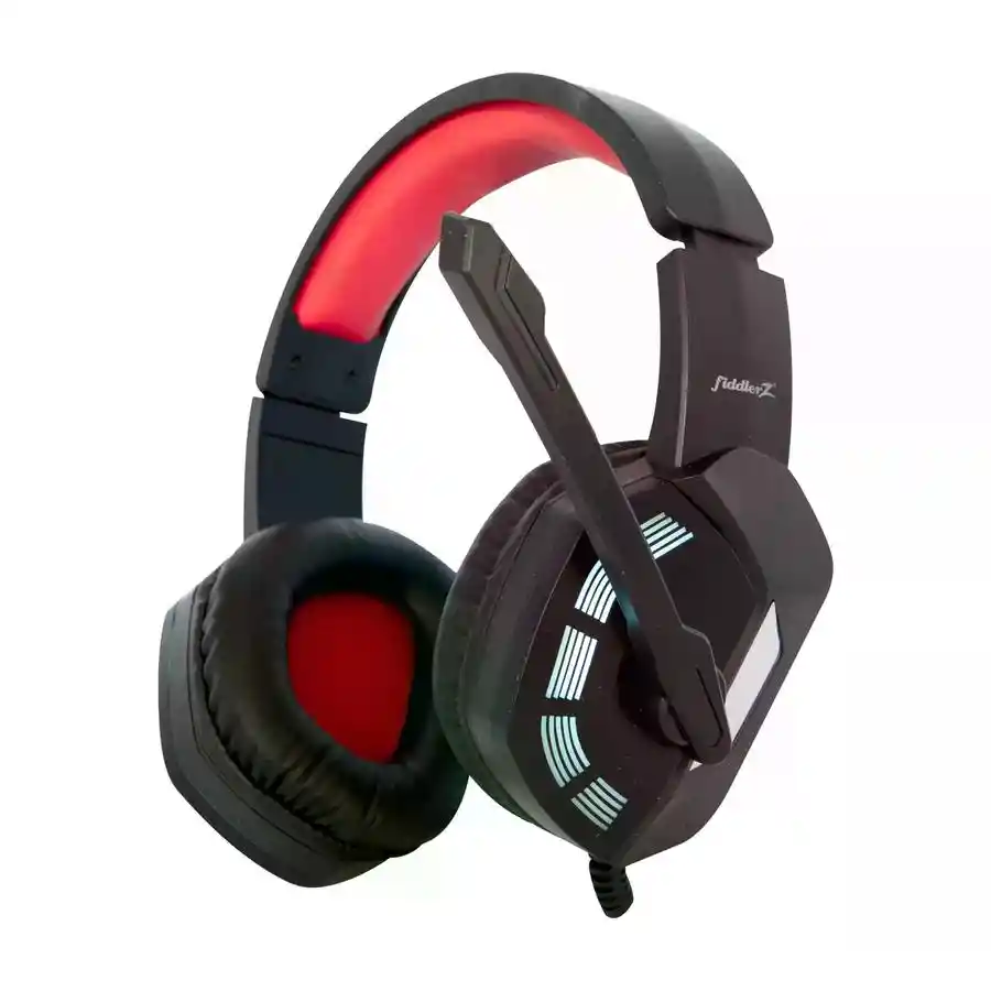 Audifono Gamer Fiddler Conexión: Jack 3.5mm + Usb (para Iluminación Led