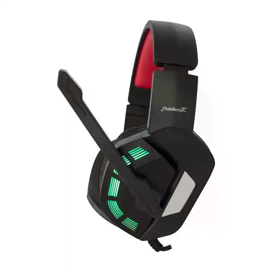 Audifono Gamer Fiddler Conexión: Jack 3.5mm + Usb (para Iluminación Led