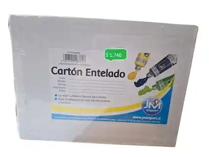 Cartón Entelado Multipinturas 15x20 Cartdan006 Jm