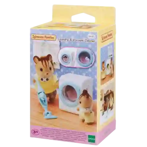 Epoch Sylvanian Families Laundry & Vacuum Cleaner 5445