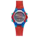 Super Mario Reloj Lcd Parpadeante Esfera Chica