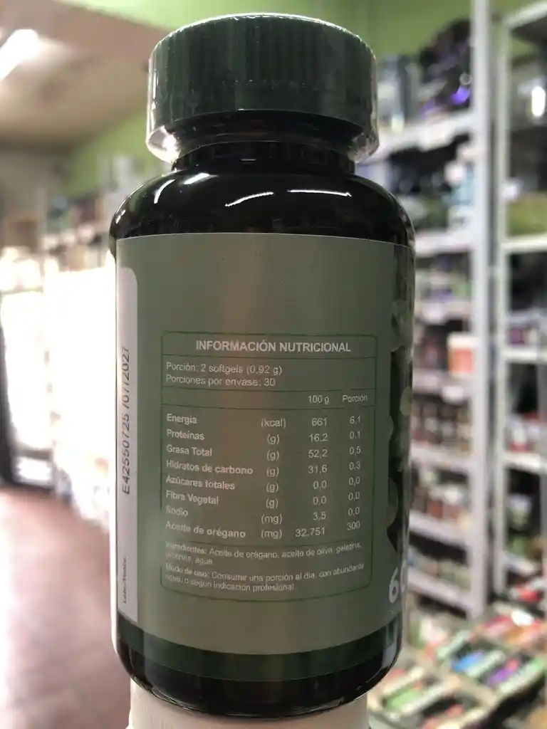 Aceite De Oregano 150mcg 60 Caps Fnl