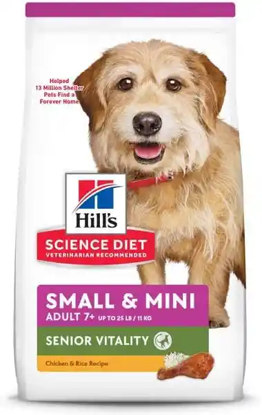Alimento Perro Hills Senior Vitality 7+ 1.58kg