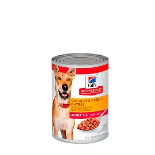 Alimento Humedo Hills Perro Adult Chicken Lata 370gr