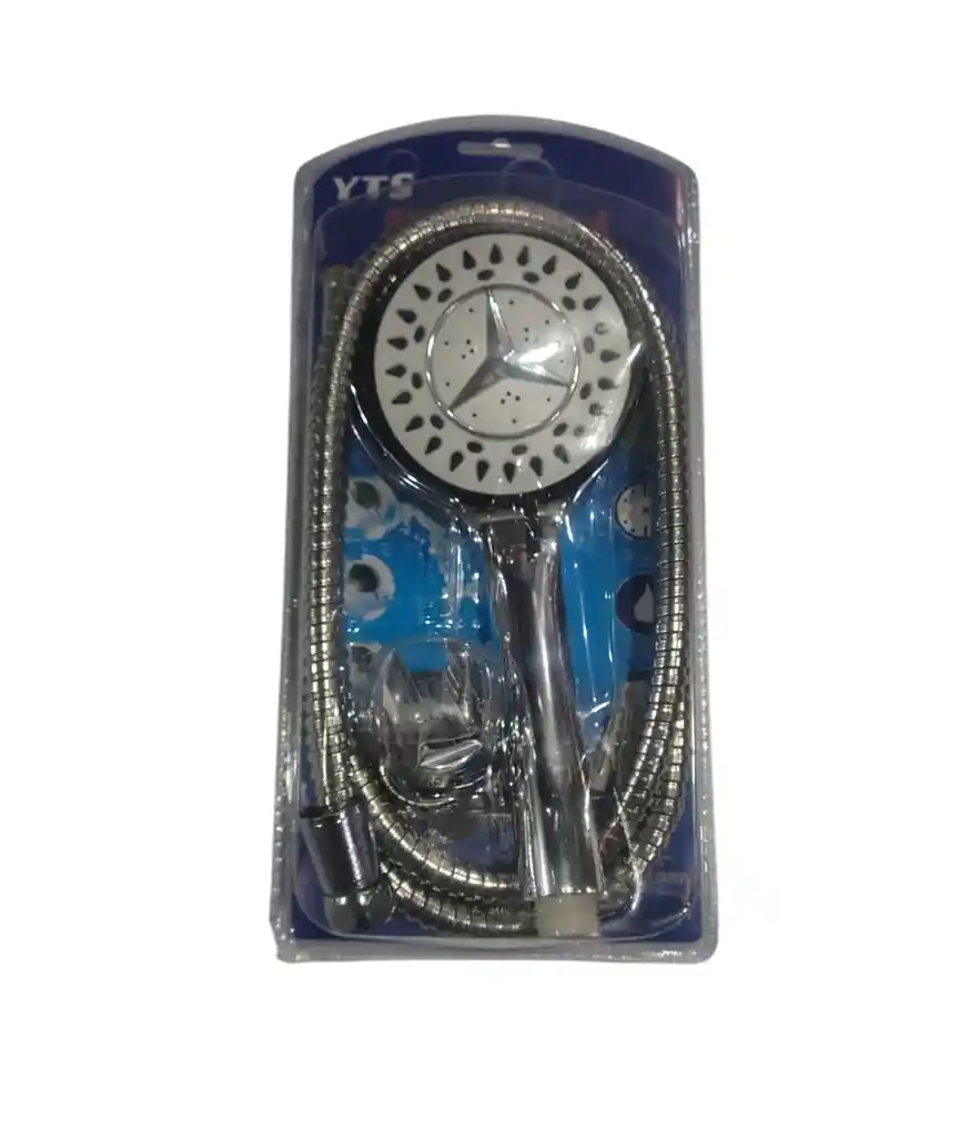 Kit Manguera Flexible Y Ducha Challa 1.6 Metros + Soporte