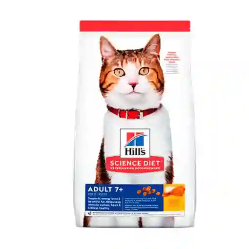 Alimento Gato Hills Adult 7+ 1,81 Kg