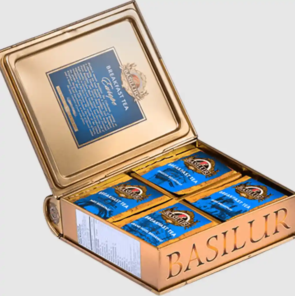 Libro De Té - Breakfast Europa - 32 Bolsitas - Basilur