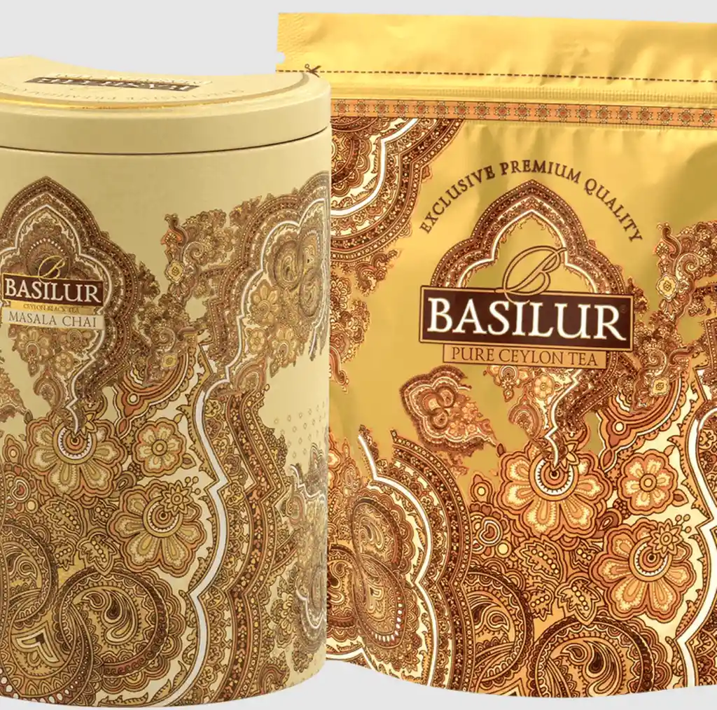 Lata Té Negro Masala Chai - 100gr - Basilur