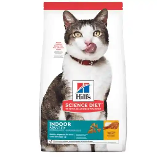 Alimento Gato Hills Indoor Adult 11+ 1.58kg