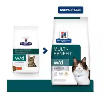 Alimento Gato Hills Multi Benefit W/d 1.81kg