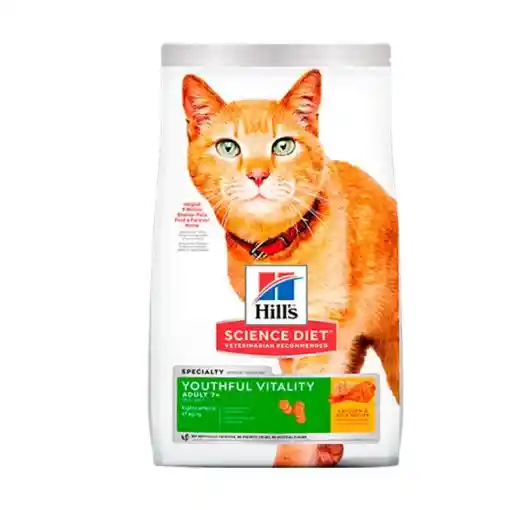 Alimento Gato Hills Senior Vitality Adult 7+ 1.36kg