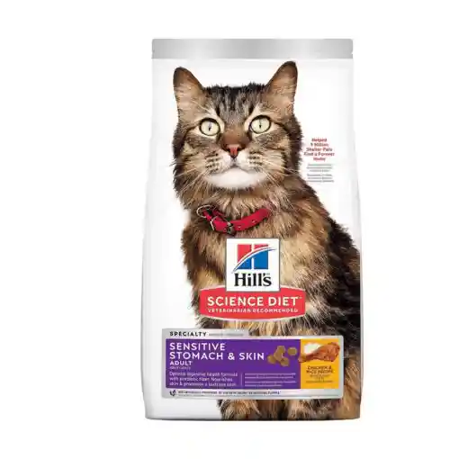 Alimento Gato Hills Sensitive Stomach And Skin 1.58kg