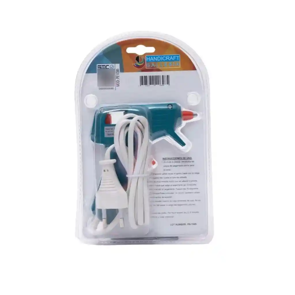 Pistola De Silicona Con Interruptor De Corriente Barra 7mm 10w