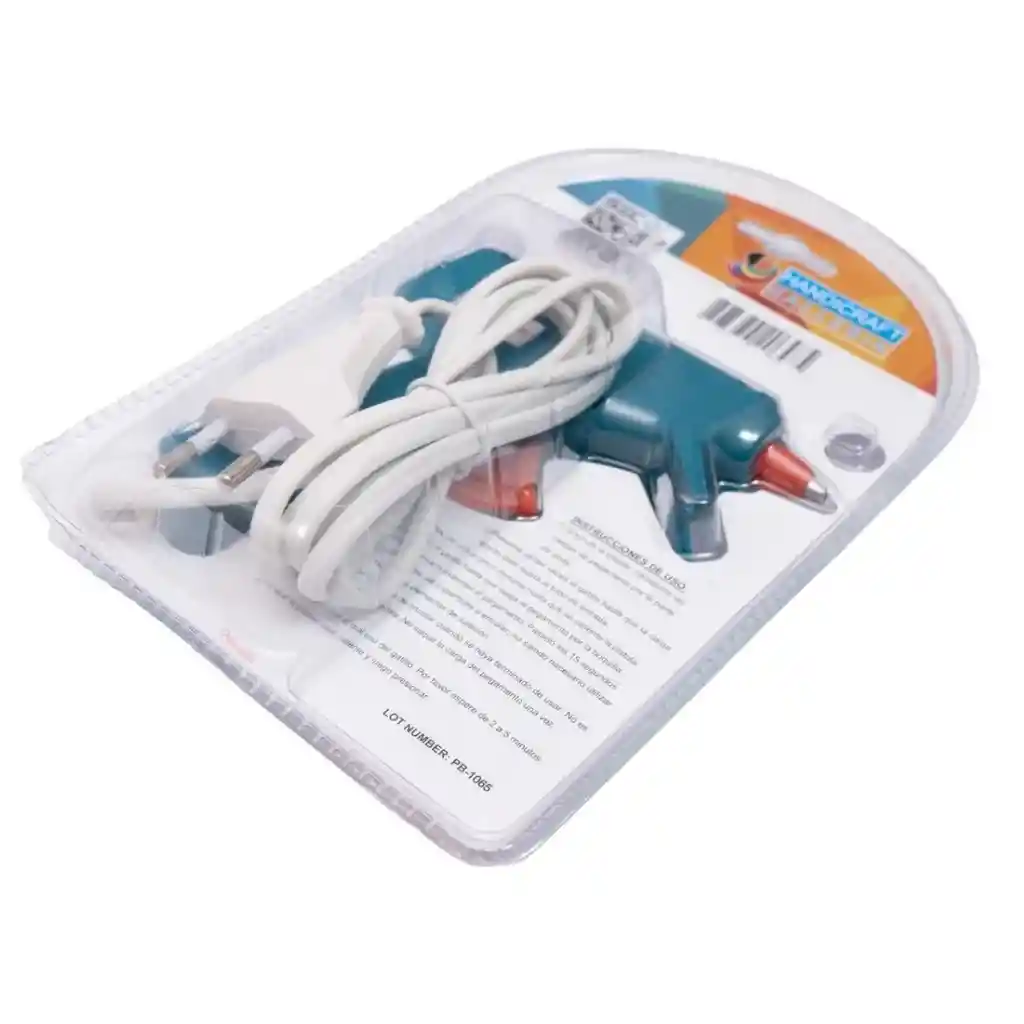 Pistola De Silicona Con Interruptor De Corriente Barra 7mm 10w