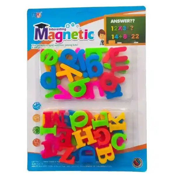Letras Mayuscula Y Miniscula Magneticas