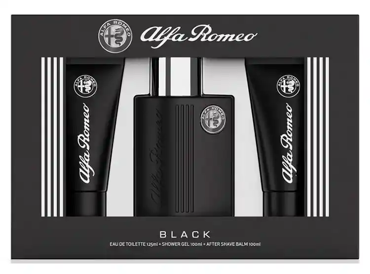 Ar Black Gs Edt 125+asbalm 100+sg100ml