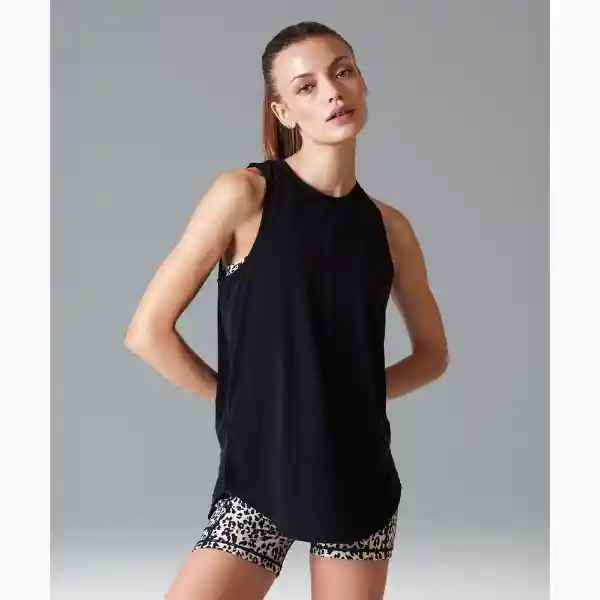 Polera Deportiva Active Lisa L Negro