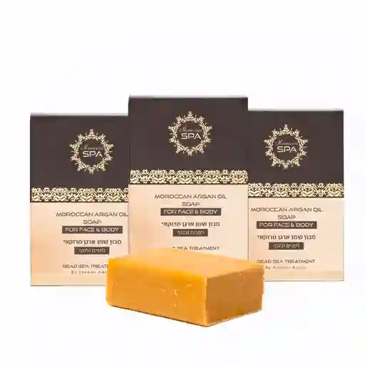 Jabón Argán Rostro Y Cuerpo Moroccan 95 G