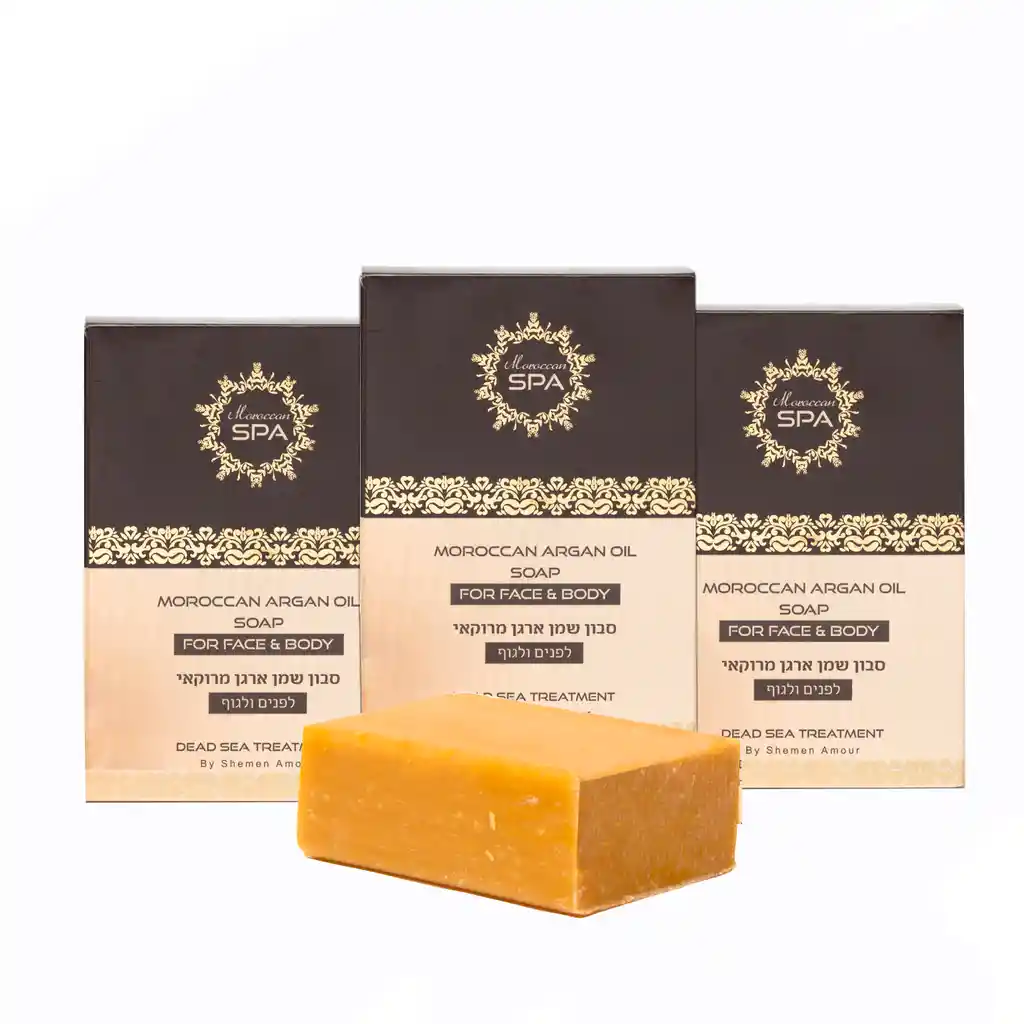 Jabón Argán Rostro Y Cuerpo Moroccan 95 G