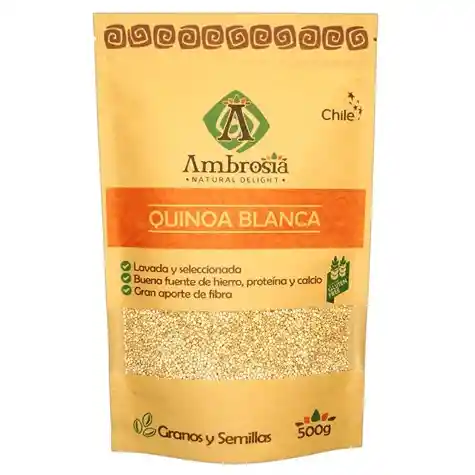 Quinoa Blanca Sin Gluten 500g - Ambrosia