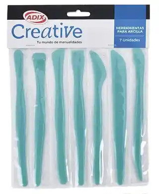 Estecas Para Modelar Plásticas Set De 7pcs Creative