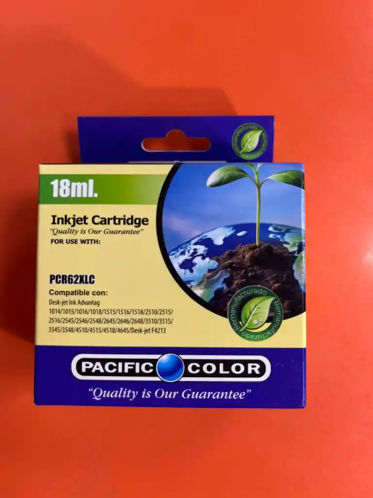 Tinta De Impresora Pacific Color Para Hp 662xl Color