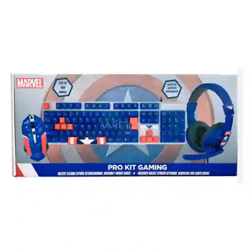 Teclado Marvel Pro Kit Gaming