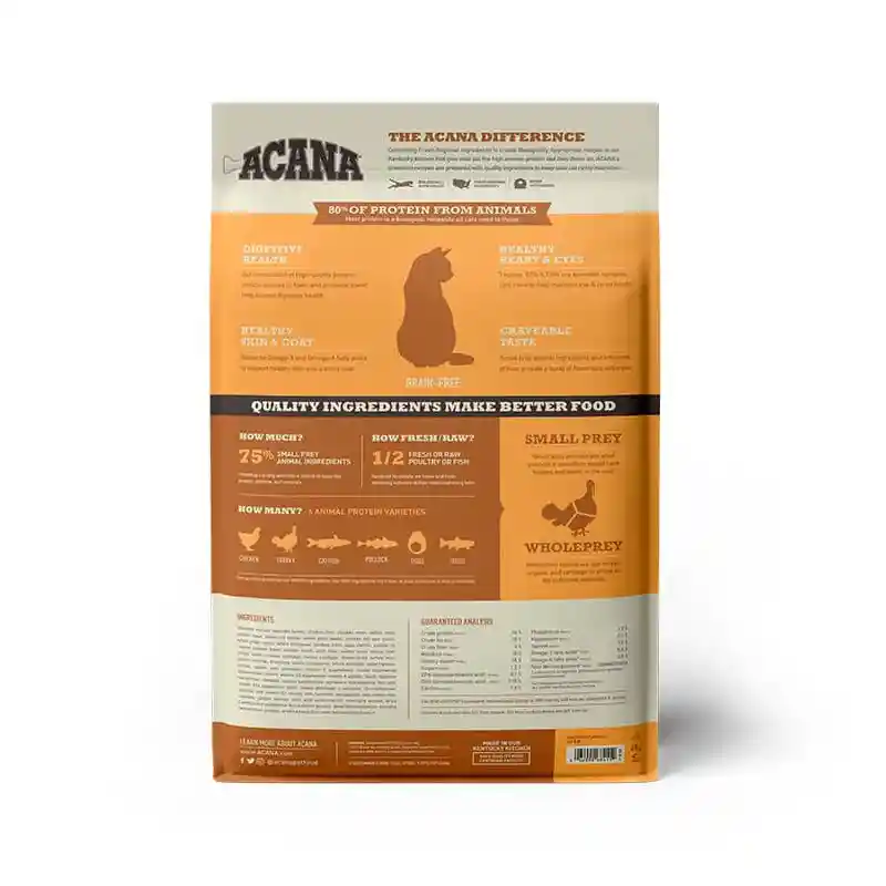 Alimento Gato Acana Meadowland 1.8kg