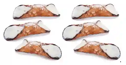 Caja De 6 Cannoli Siciliani Dolciaria Aqcuaviva