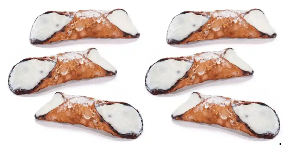 Caja De 6 Cannoli Siciliani Dolciaria Aqcuaviva