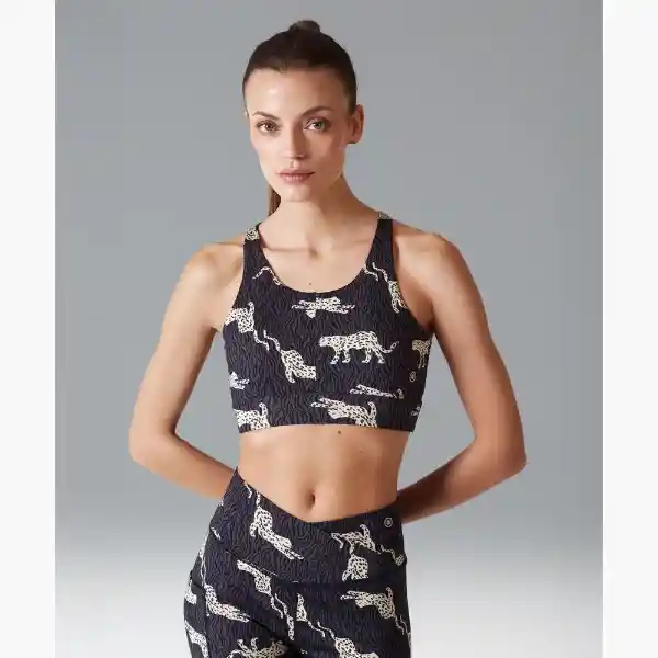 Peto Deportivo Active Cruzado L Negro