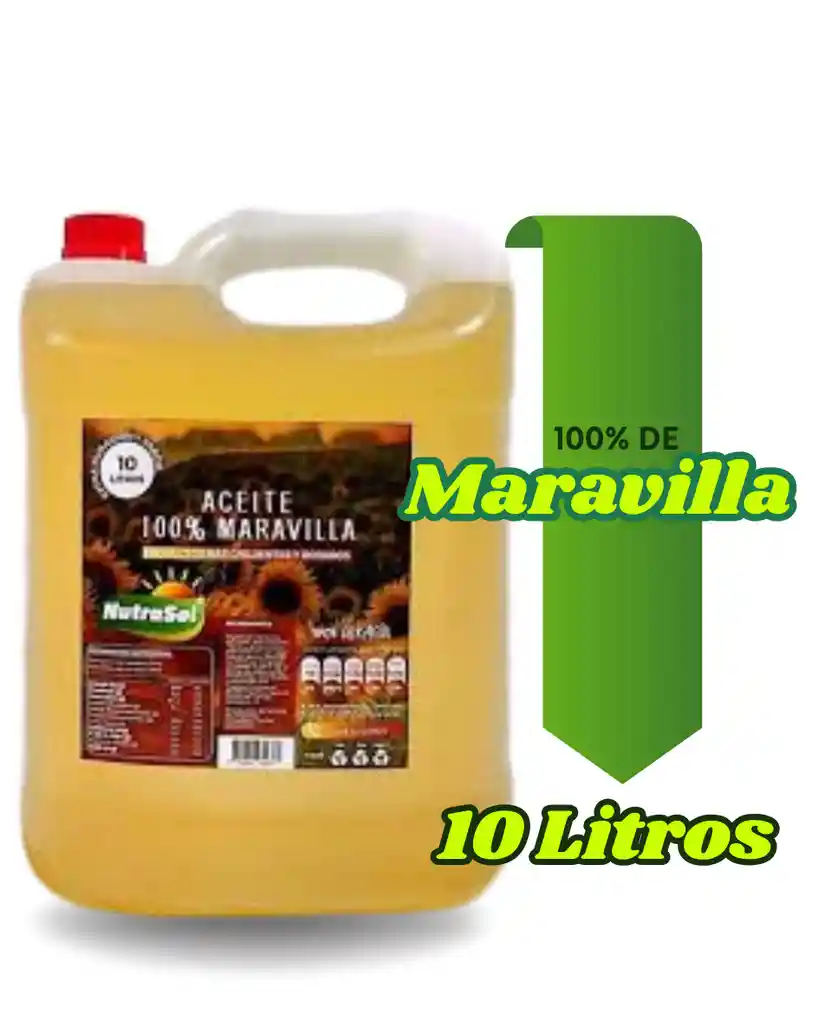 Aceite 100% De Maravilla Nutrasol