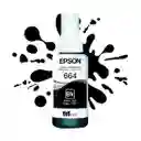 Botella De Tinta Epson Negra T664
