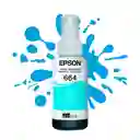 Botella De Tinta Epson Cyan T664