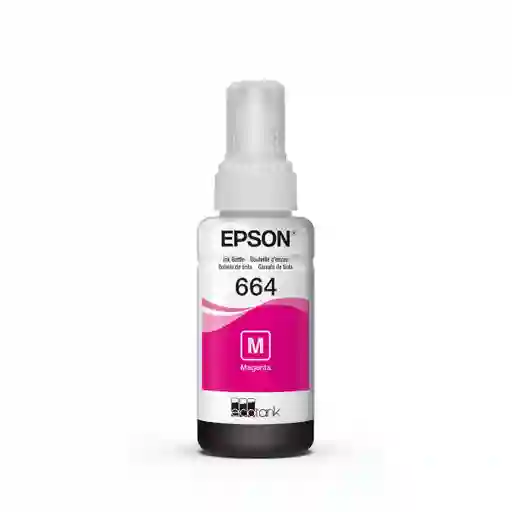 Botella De Tinta Epson Magenta T664