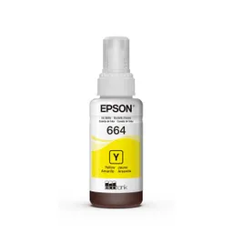 Botella De Tinta Epson Amarilla T664