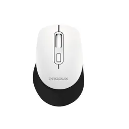 Mouse Produx T3 Inalambrico Blanco Y Negro