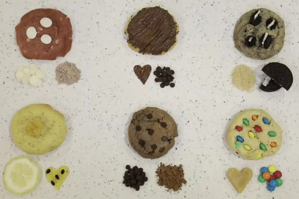 3 Galletas Crumble Cookie Surtidas Estilo New York Cookies