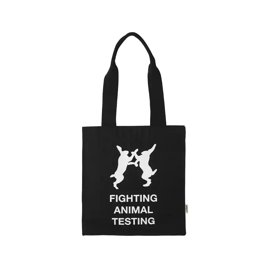 Fighting Animal Testing Bag Bolsa Reutilizable