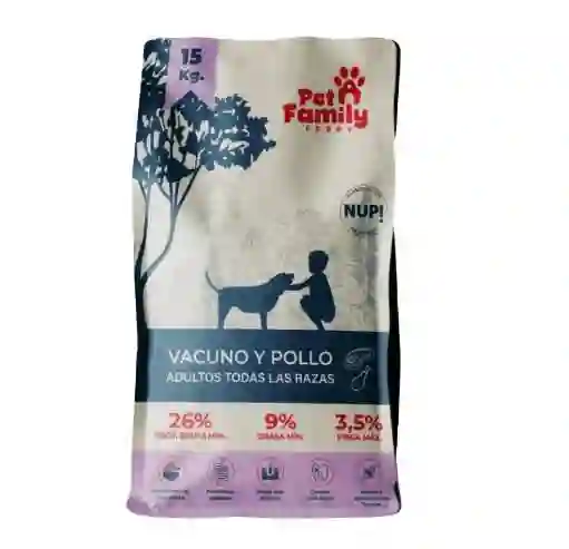 Alimento Petfamily Perro Adulto Carne Y Pollo Todas Razas